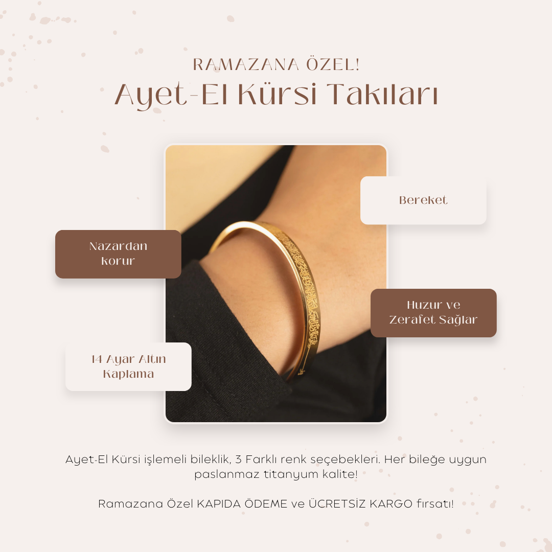 Ayet-El Kürsi Bileklik